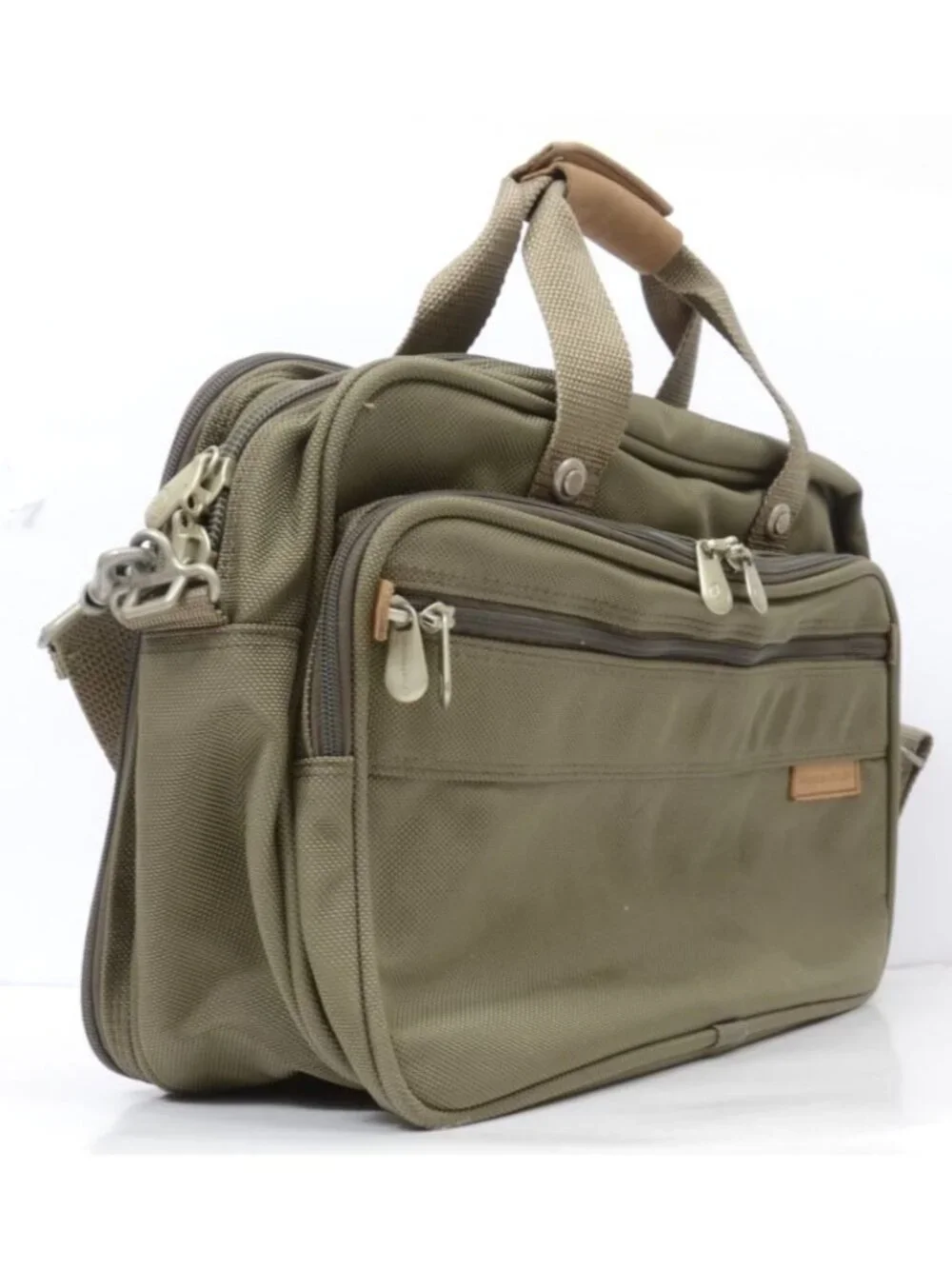 BRIGGS & RILEY Travelware Double Expandable Cabin Carry-On Crossbody Bag Travel
